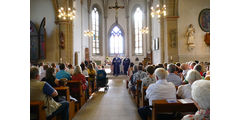 Ökumenischer Einschulungsgottesdienst in St. Crescentius (Foto: Karl-Franz Thiede)